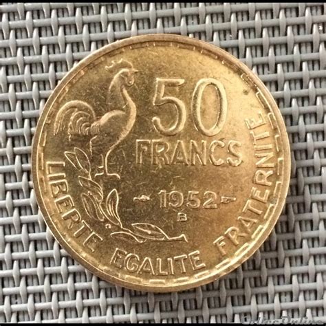 1952 50 francs|piece 50 francs argent.